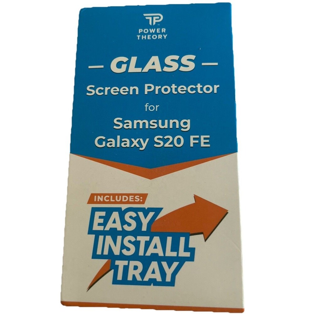Power Theory Glass Screen Protector Galaxy s20 FE 1pc.